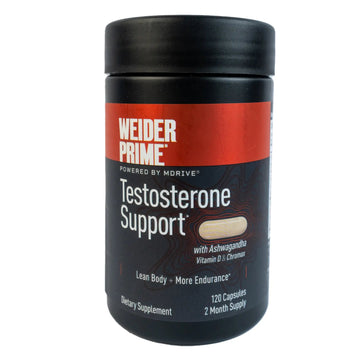 Weider Prime Testosterone Supplement 120 Capsules - KeenCares