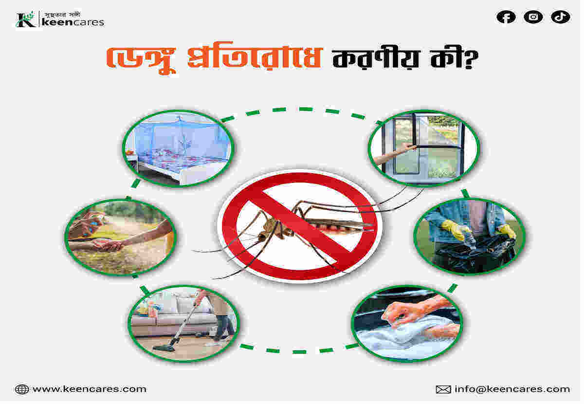 বাড়ছে ডেঙ্গুর প্রাদুর্ভাব: এখনই যেসব সতর্কতা জরুরি - KeenCares