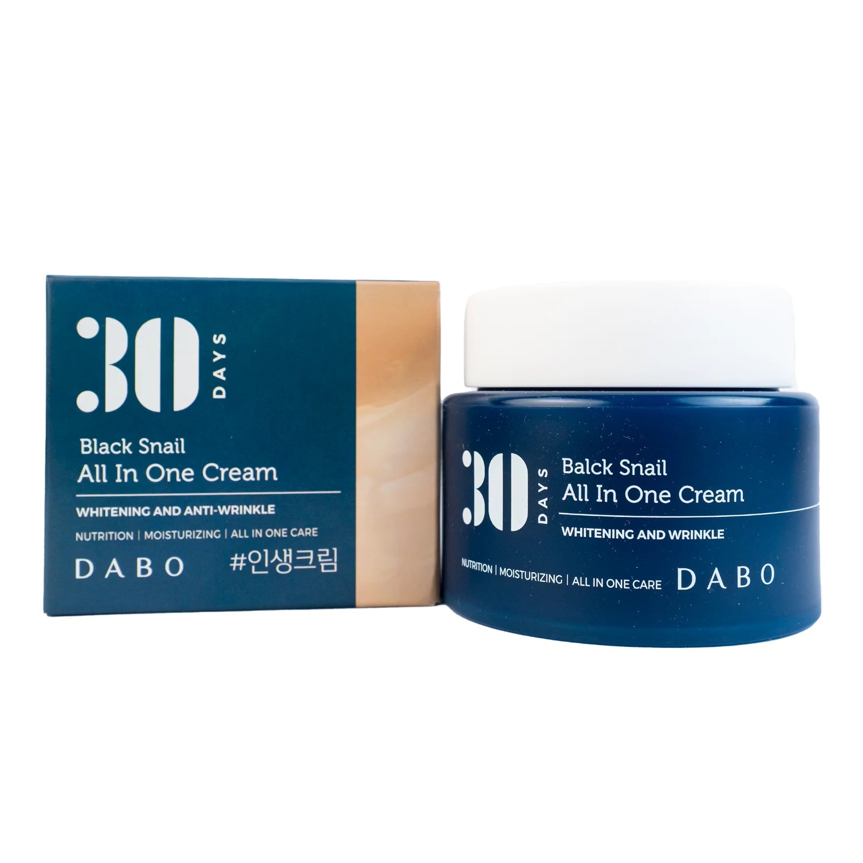 30 DAYS Black Snail All In One Cream - KeenCares