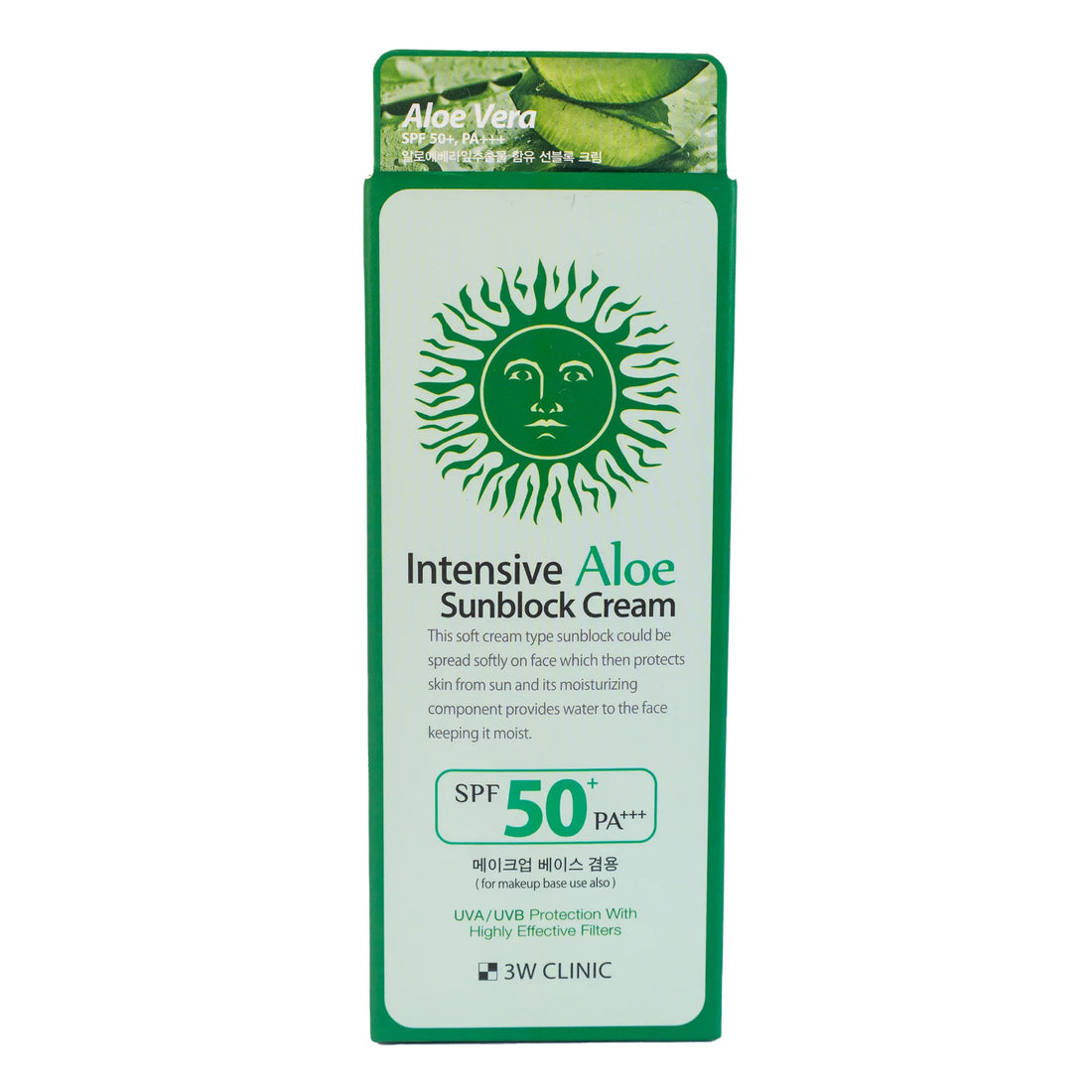 3W Clinic Aloe Sunblock
Aloe Sunscreen SPF 50+ BD
Korean Sunscreen Bangladesh
Best Sunblock Cream BD