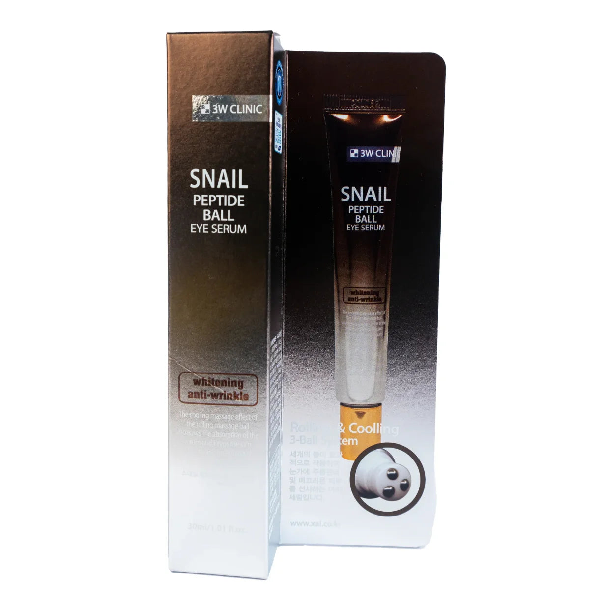 3W Clinic Snail Peptide Ball eye Serum 30ml - KeenCares