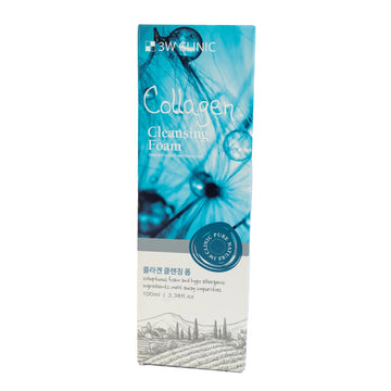3W Clinic Collagen Cleansing Foam 100ml - KeenCares