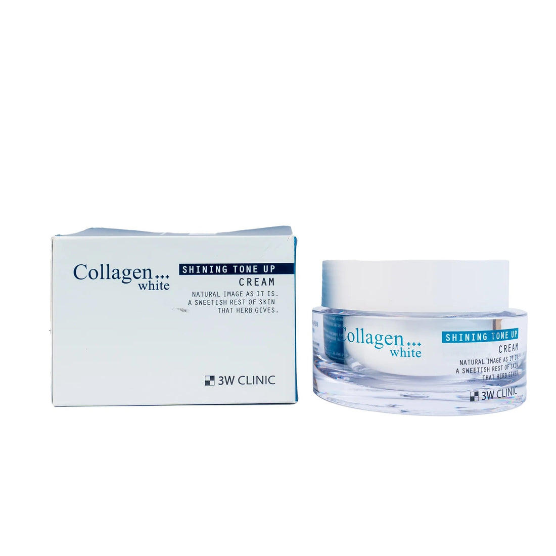 3W Clinic Collagen White Shining Tone up Cream - 50ml - KeenCares