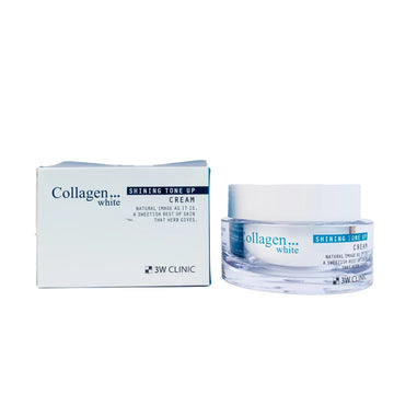 3W Clinic Collagen White Shining Tone up Cream - 50ml - KeenCares
