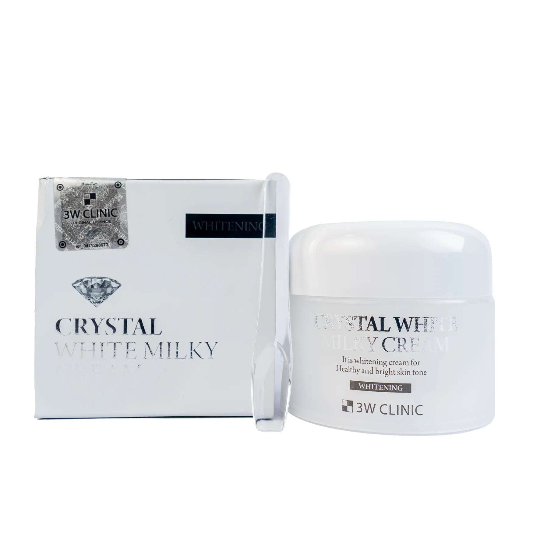 3W Clinic Crystal White Milky Cream (50gm) - KeenCares