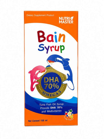 Nutri Master Bain Syrup DHA 70% Omega-3, 150 ml KeenCares