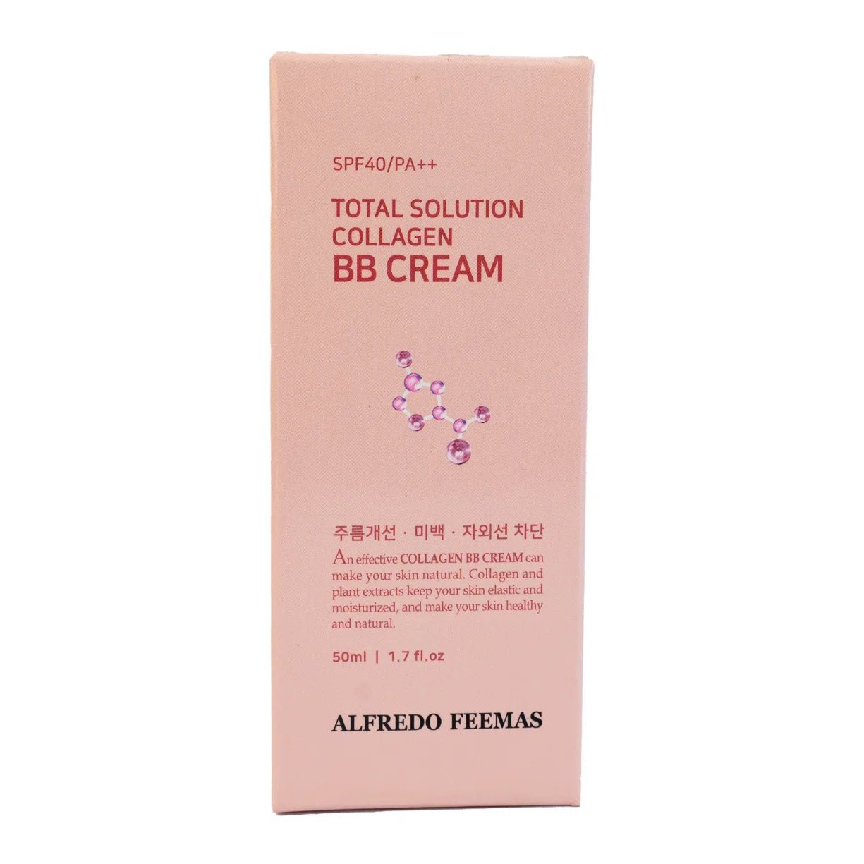 Alfredo Feemas Total Solution Snail BB Cream SPF 40 PA+++ 50ml - KeenCares