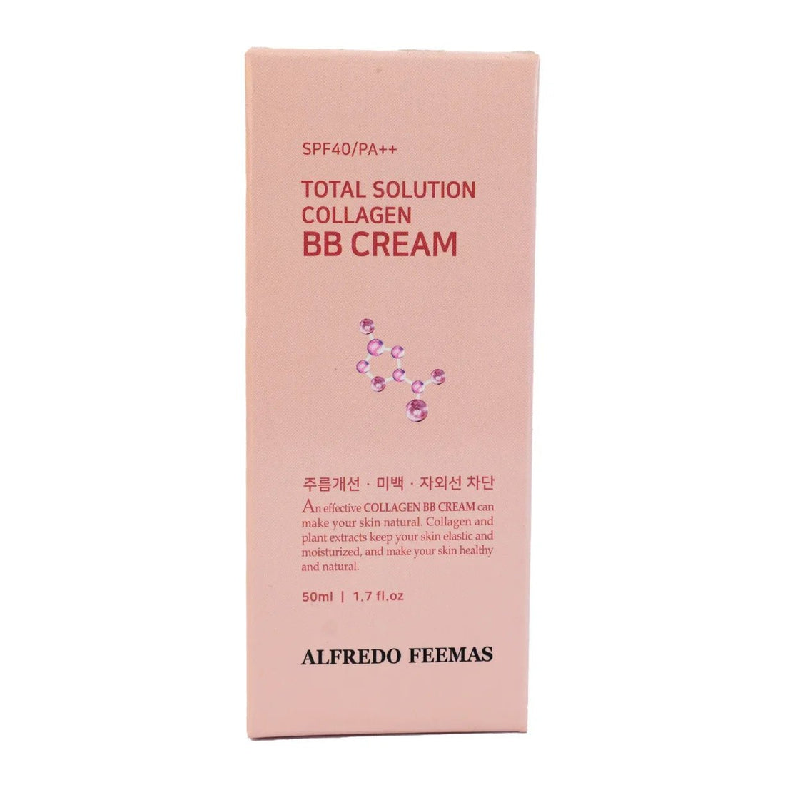Alfredo Feemas Total Solution Snail BB Cream SPF 40 PA+++ 50ml - KeenCares
