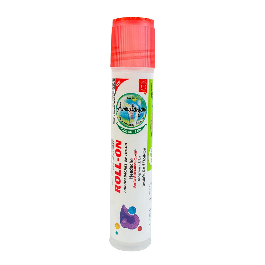 Amrutanjan Faster Relaxation Roll - On 10ml - KeenCares