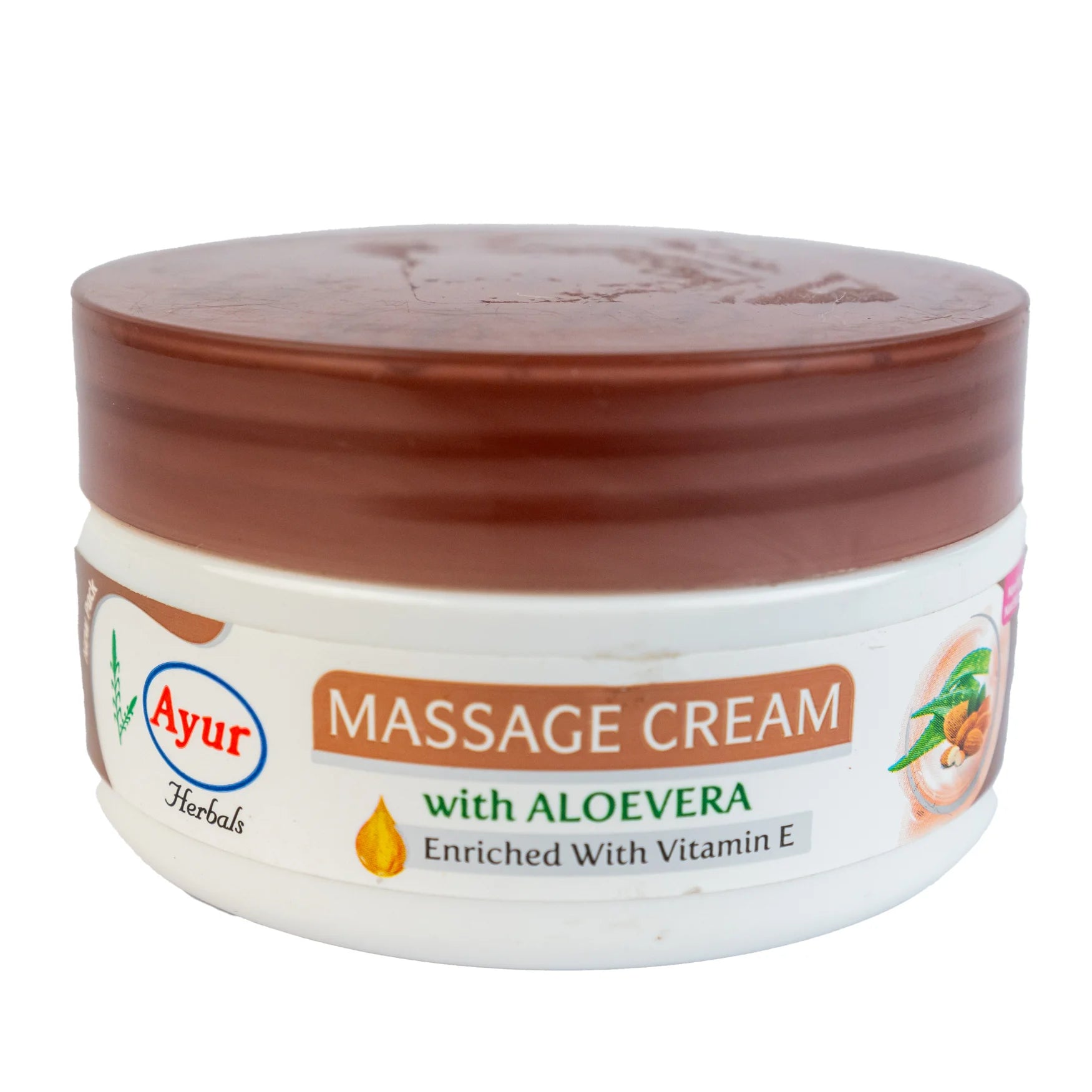 Ayur Massage cream with aloe vera 500ml - KeenCares