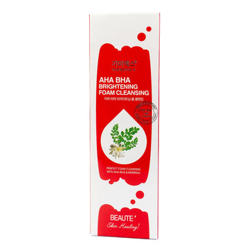 Beaute Melasma X AHA BHA Brightening Foam Cleanser 160ml - KeenCares