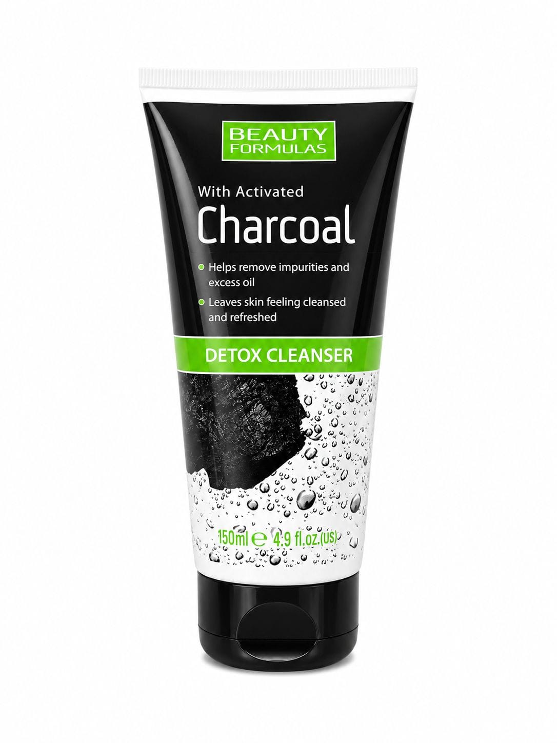Beauty Formulas Charcoal Detox Cleanser - KeenCares