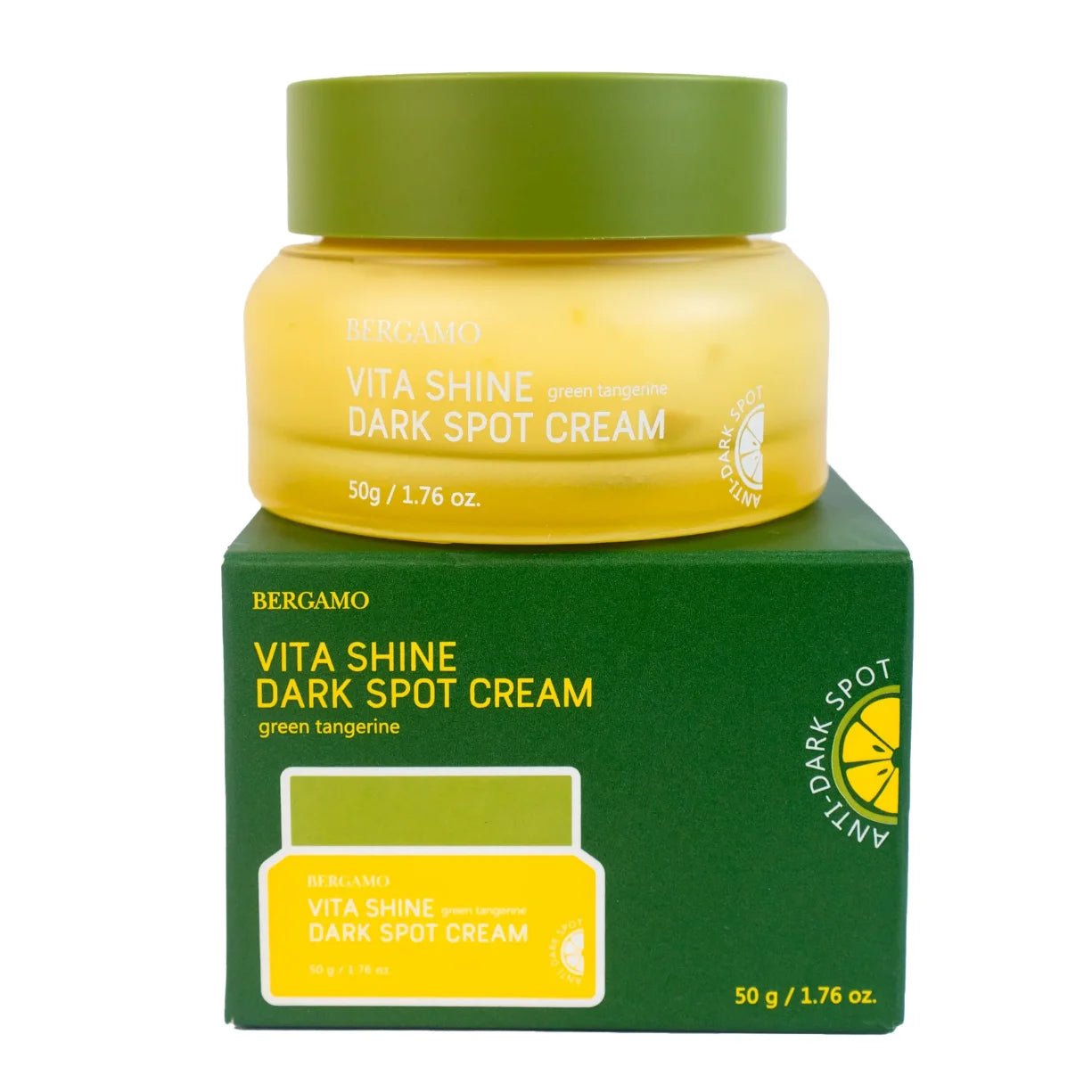 BERGAMO Green Tangerine Vita Shine Dark Spot Cream 50gm - KeenCares