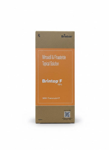 Brintop F 10% Minoxidil & Finasteride topical solution for hair regrowth