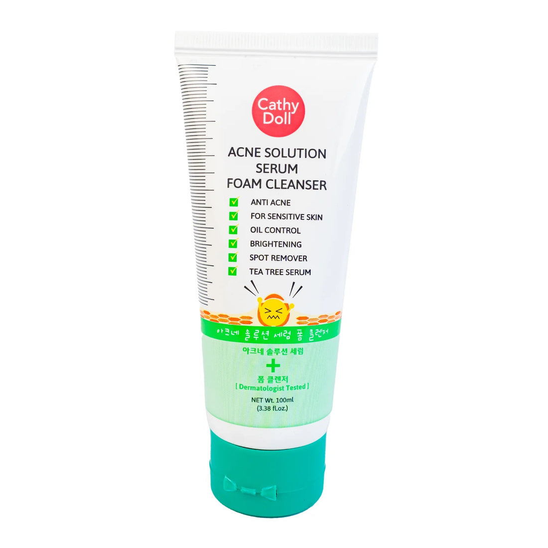 Cathy Doll Acne Solution Serum Foam Cleanser - 100ml - KeenCares