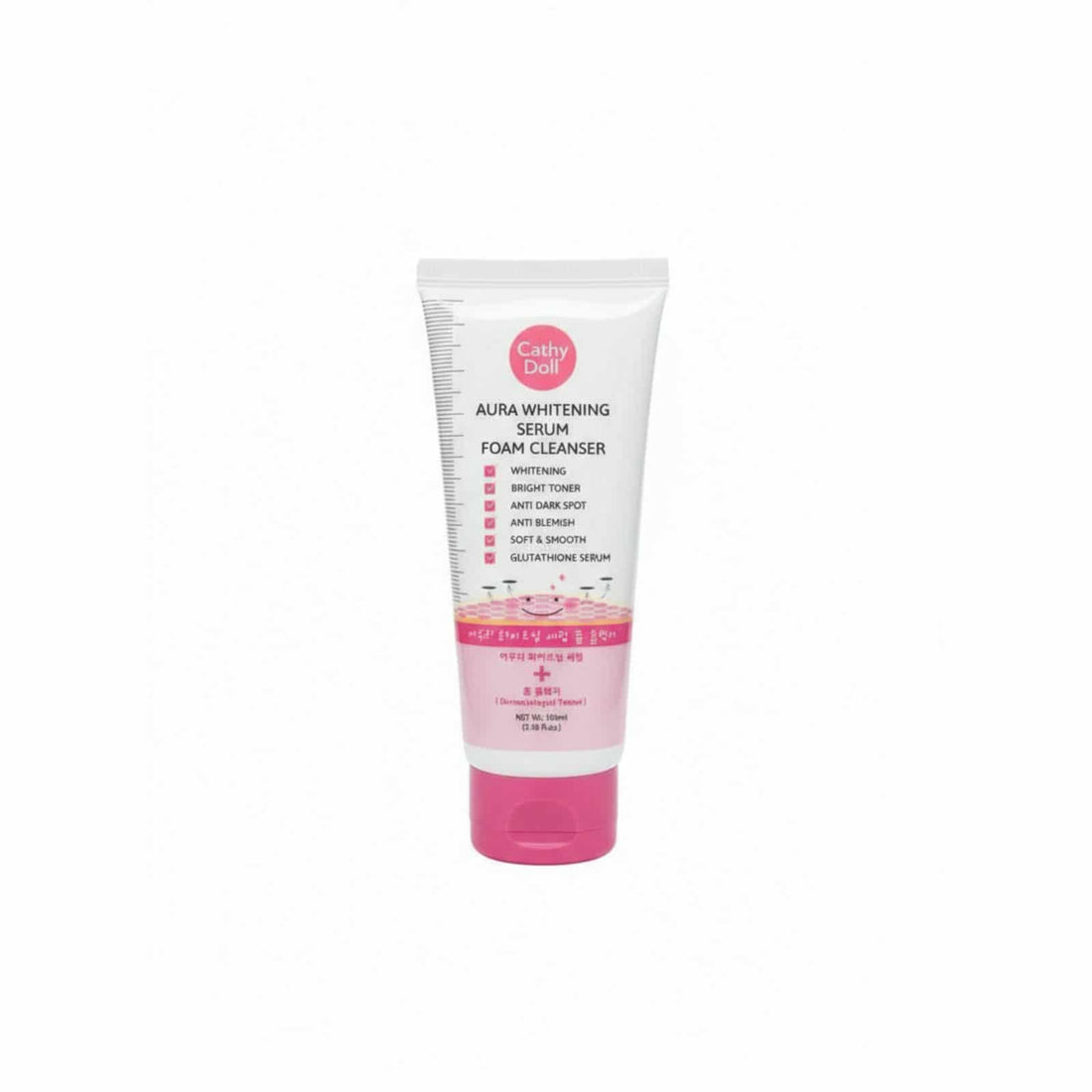 Cathy Doll Aura Whitening Serum Foam Cleanser - KeenCares