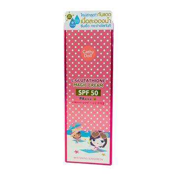 Cathy Doll SPF 50 Whitening Sunscreen L - glutathione Magic Cream - 60ml - KeenCares