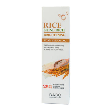 Dabo Rice Shine - Rich Brightening Foam Cleansing 100ml - KeenCares