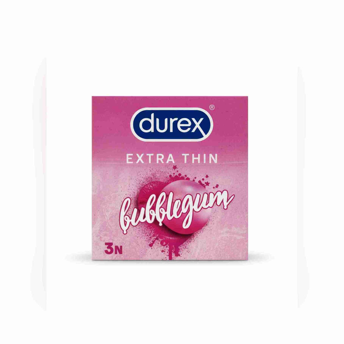 Durex Extra Thin Bubblegram 3N ultra thin condom