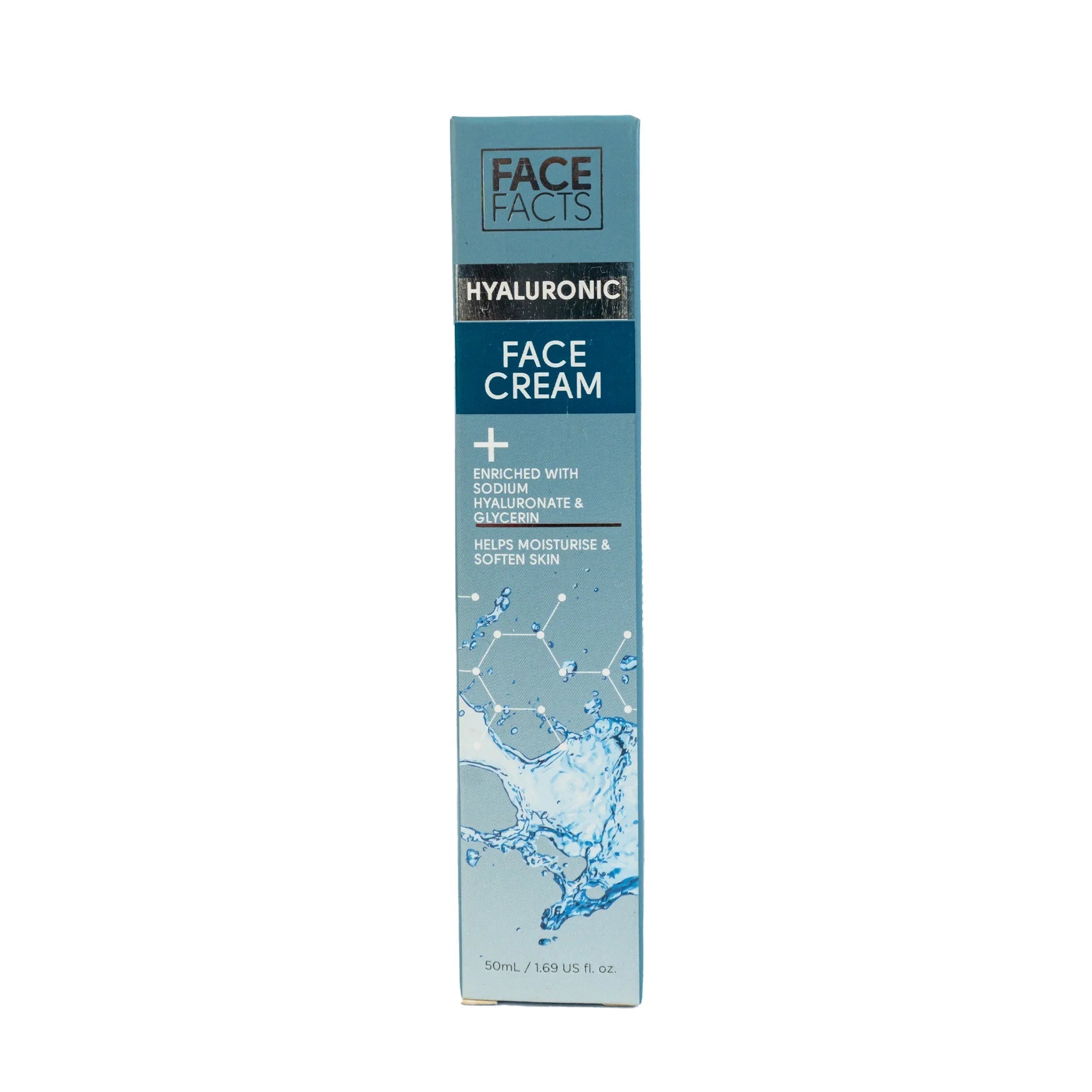 Face Facts Hyaluronic Face Cream 50ml, Face Facts hyaluronic acid moisturizer