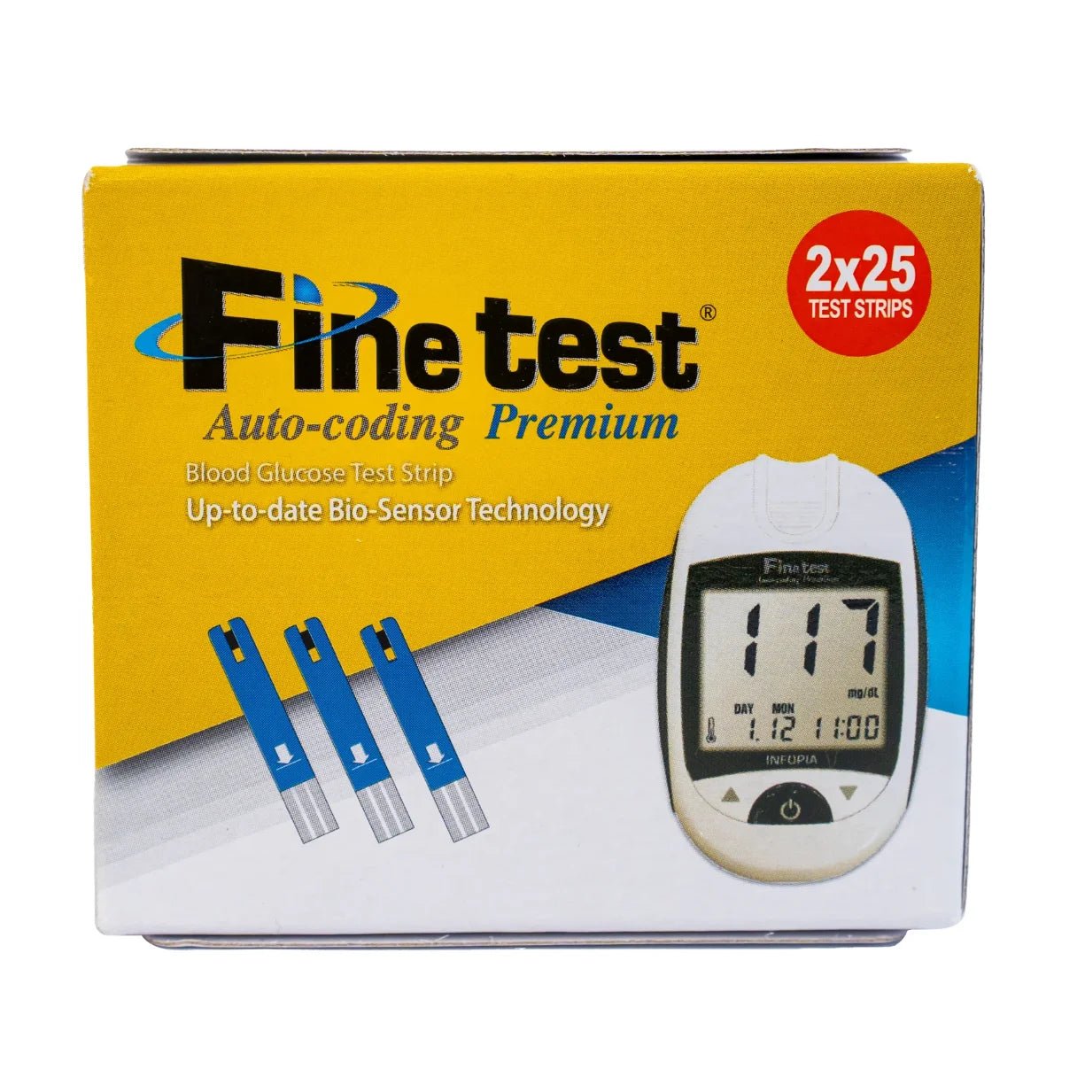 FineTest Auto - coding Premium Strip 50pcs. (25x2) Box - KeenCares