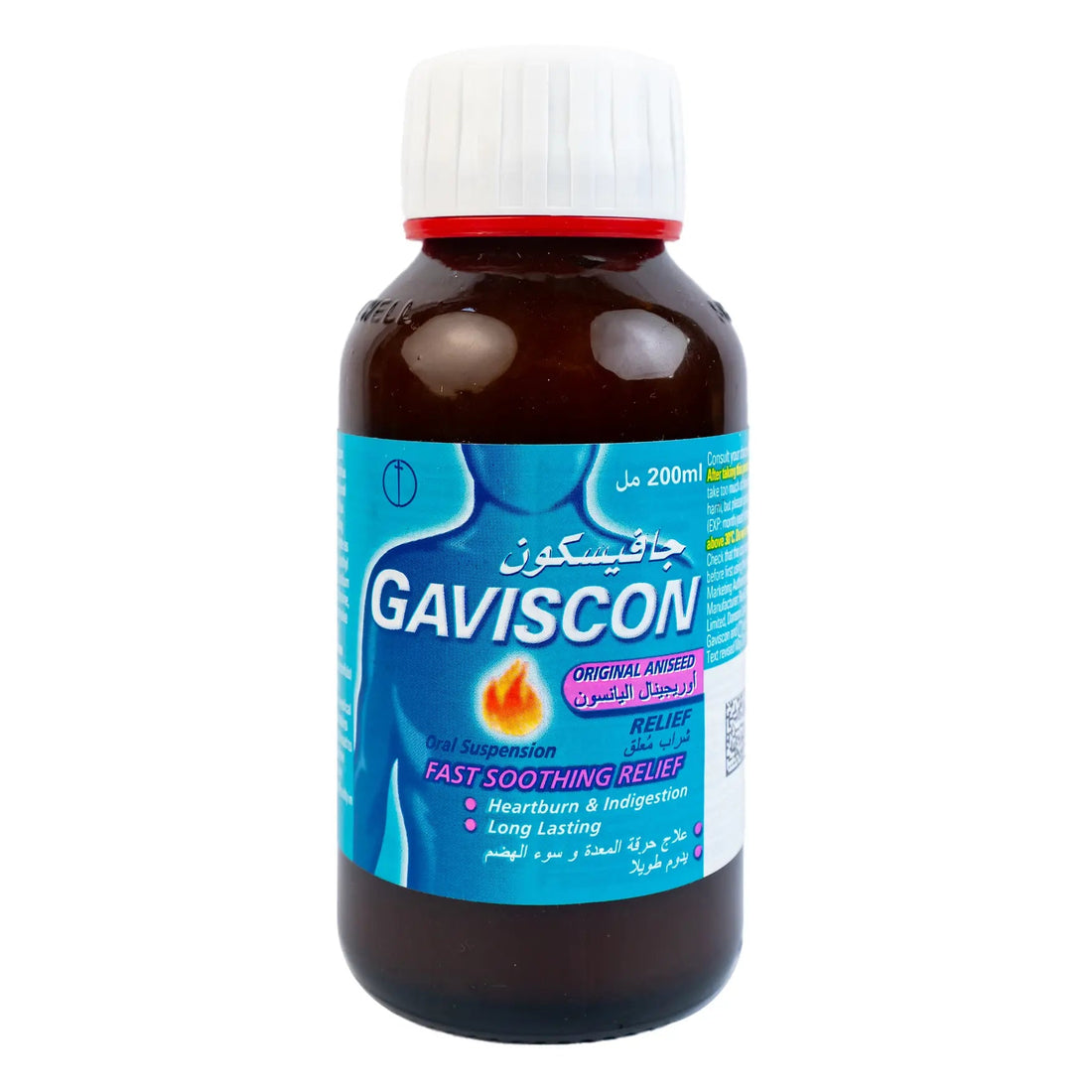 Gaviscon Original Aniseed Relief Liquid 200ml - KeenCares