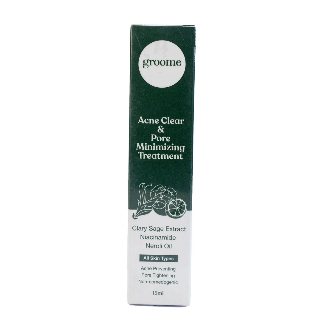 Groome Acne Clear & Pore Minimizing Treatment 15ml - KeenCares