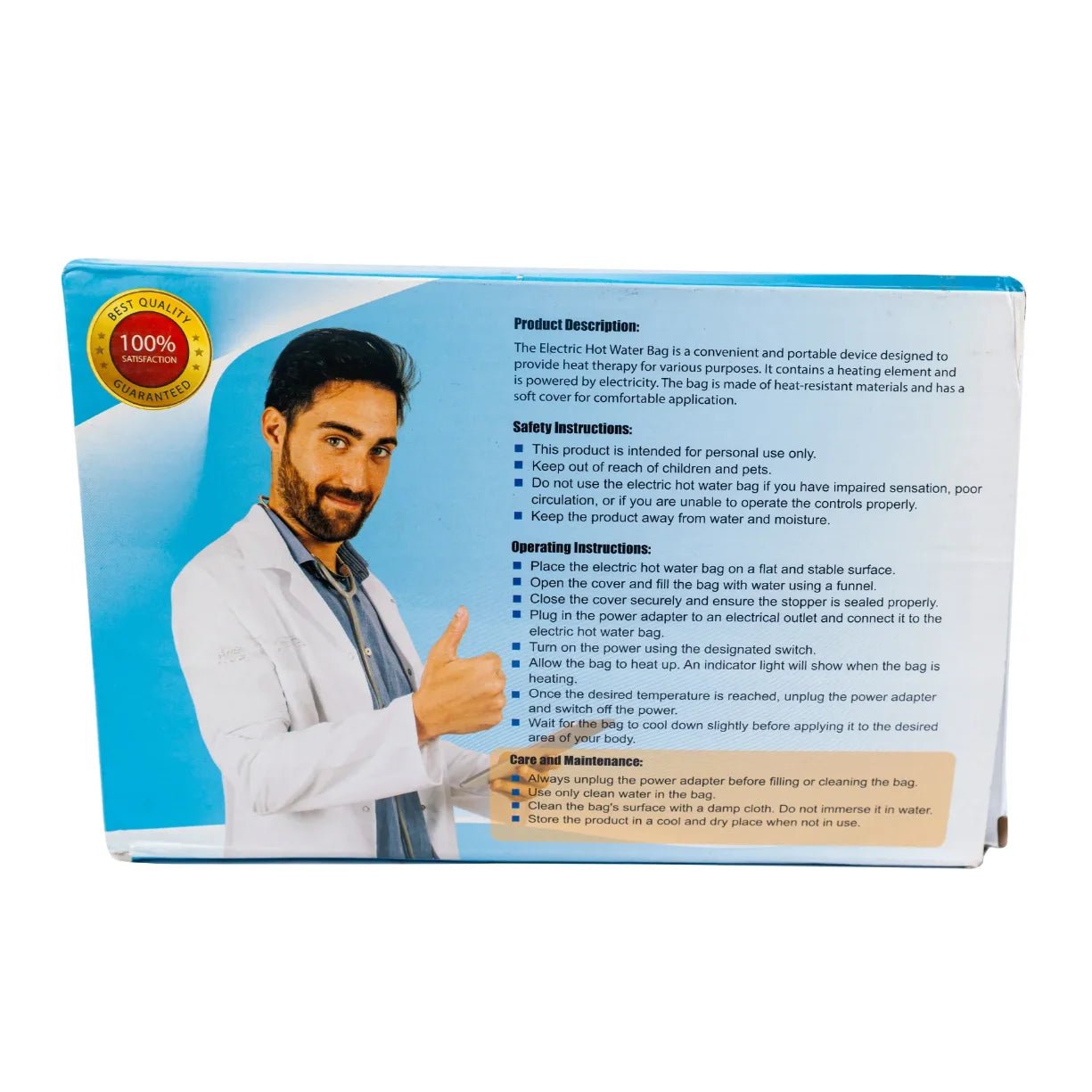 High Quality Moon Electric Hot Water Bag for Pain Relief - KeenCares