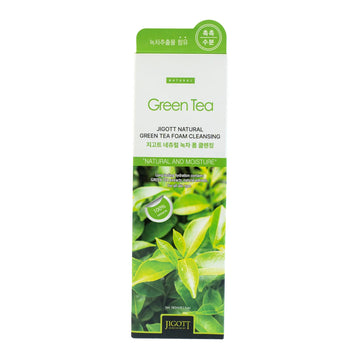 Jigott Natural Green Tea Foam Cleansing 180ml - KeenCares