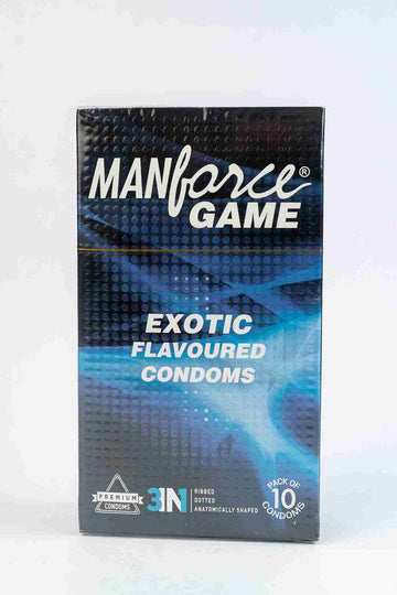 Manforce Game Exotic Flavoured 10p Condoms for fun and protection