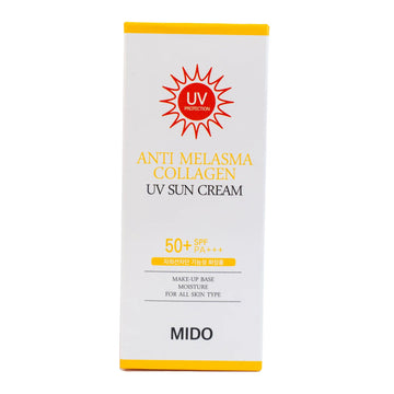 Mido Anti Melasma Collagen UV 50+ Sun Cream - 70ml - KeenCares
