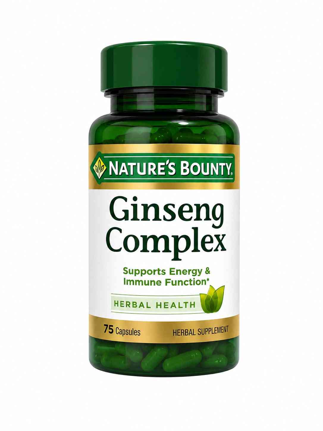 Nature's Bounty Ginseng Complex Herbal Supplement - KeenCares