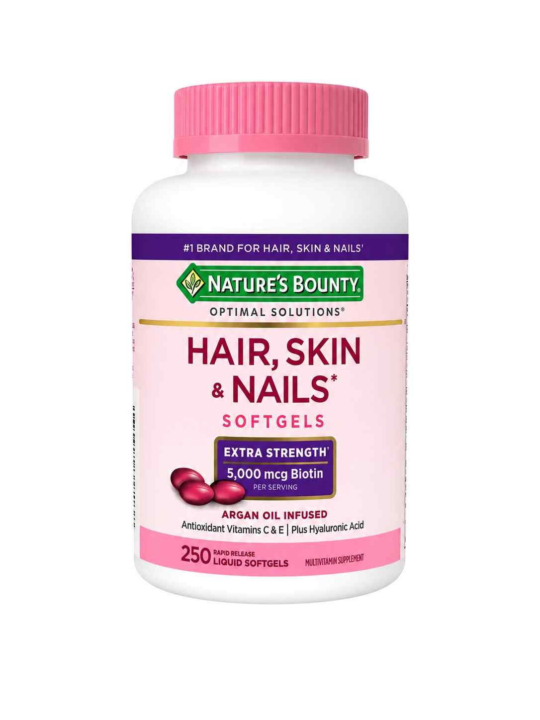 Nature's Bounty Hair, Skin and Nails, 250 Softgels - KeenCares