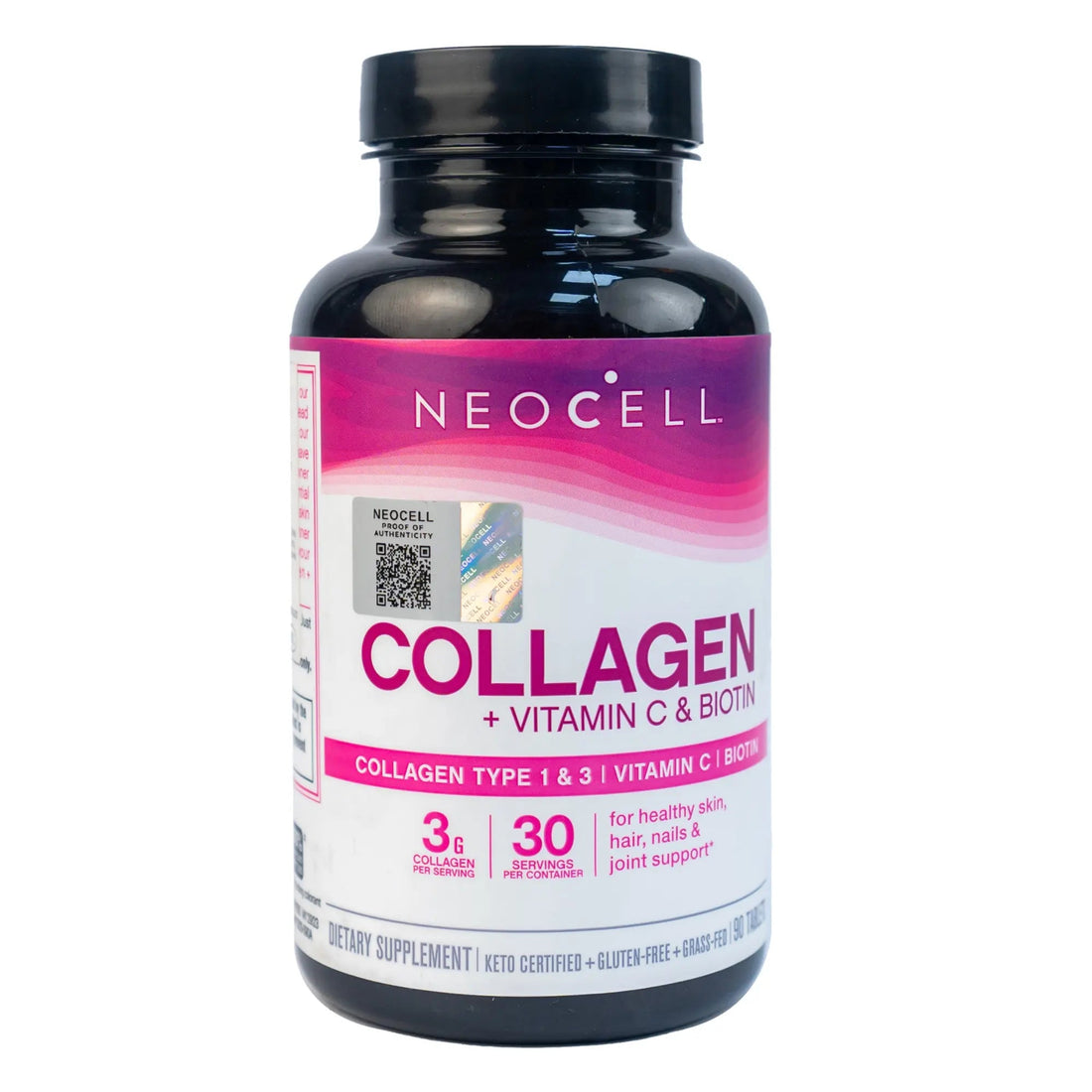 NeoCell Super Collagen Tablets + Vitamin C & Biotin 30 Tabletes - KeenCares