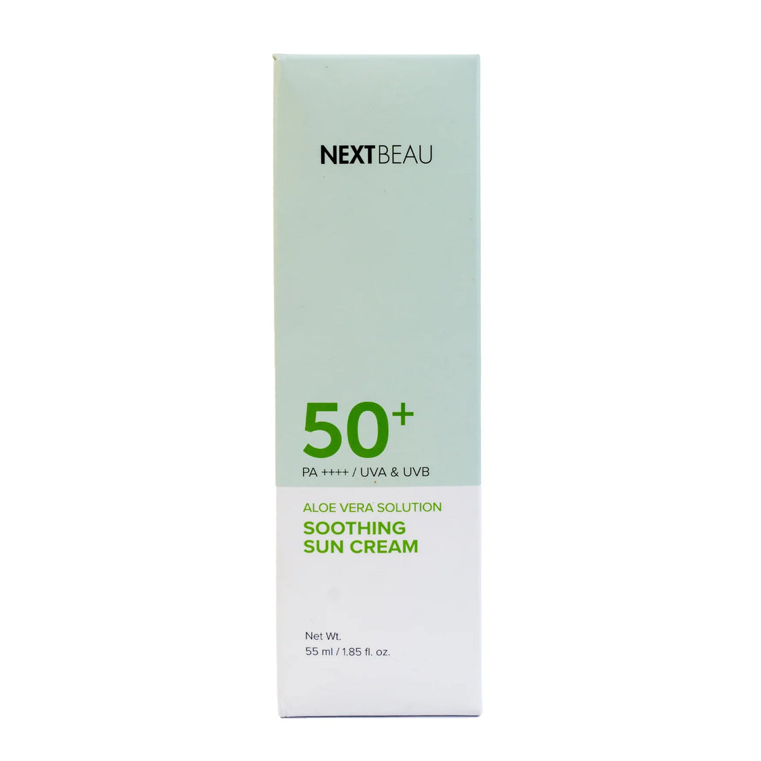 NEXTBEAU 50+PA ++++UVA & UVB Aloe Vera Solution Soothing Sun Gel 55ml - KeenCares