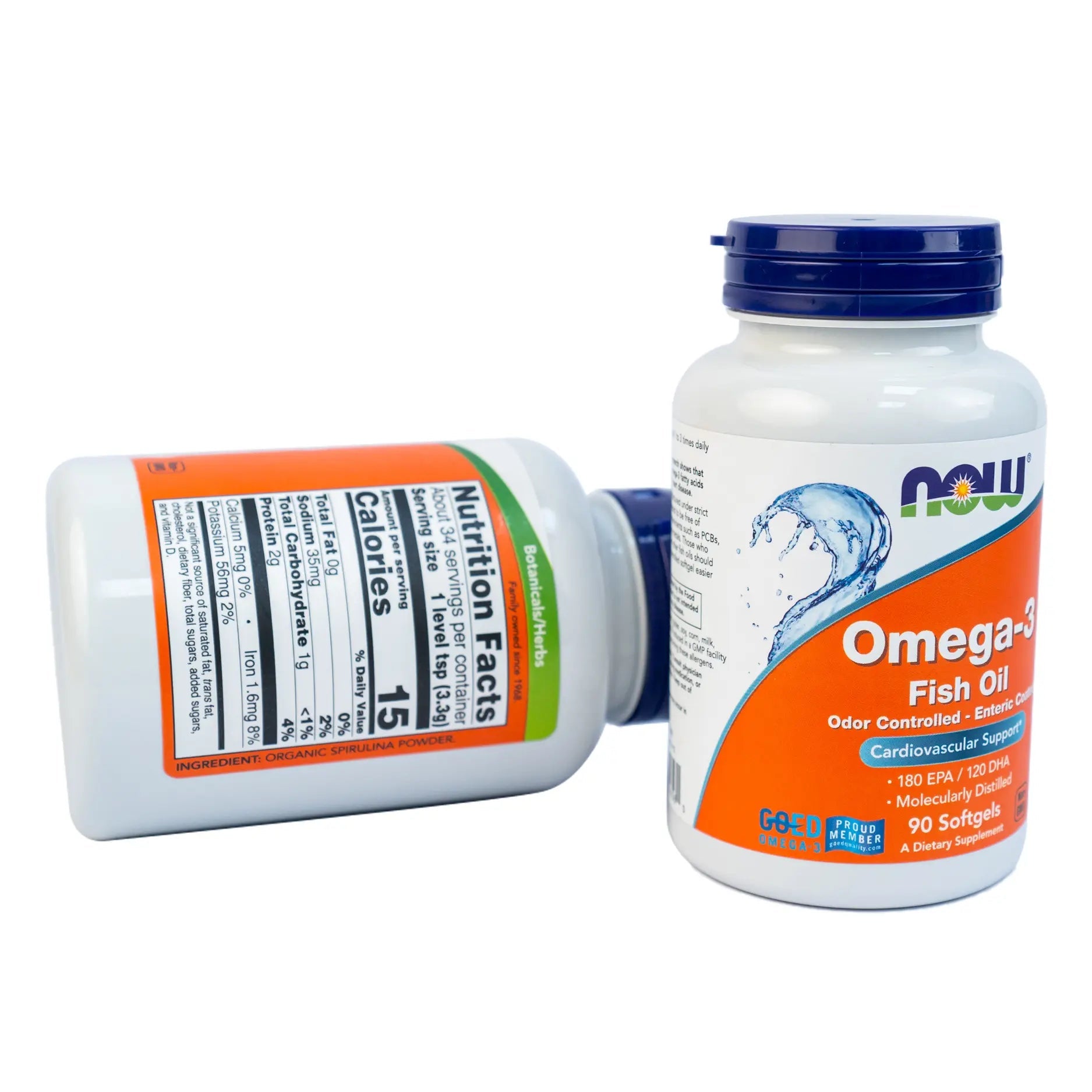 NOW Foods, Certified Organic Spirulina Powder - KeenCares