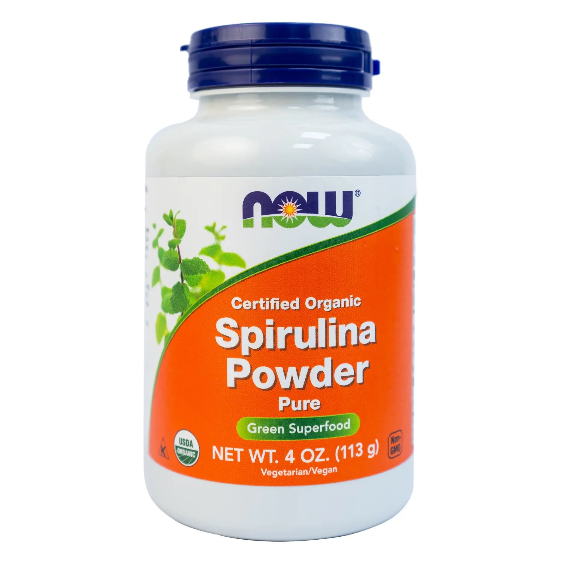 NOW Foods, Certified Organic Spirulina Powder - KeenCares