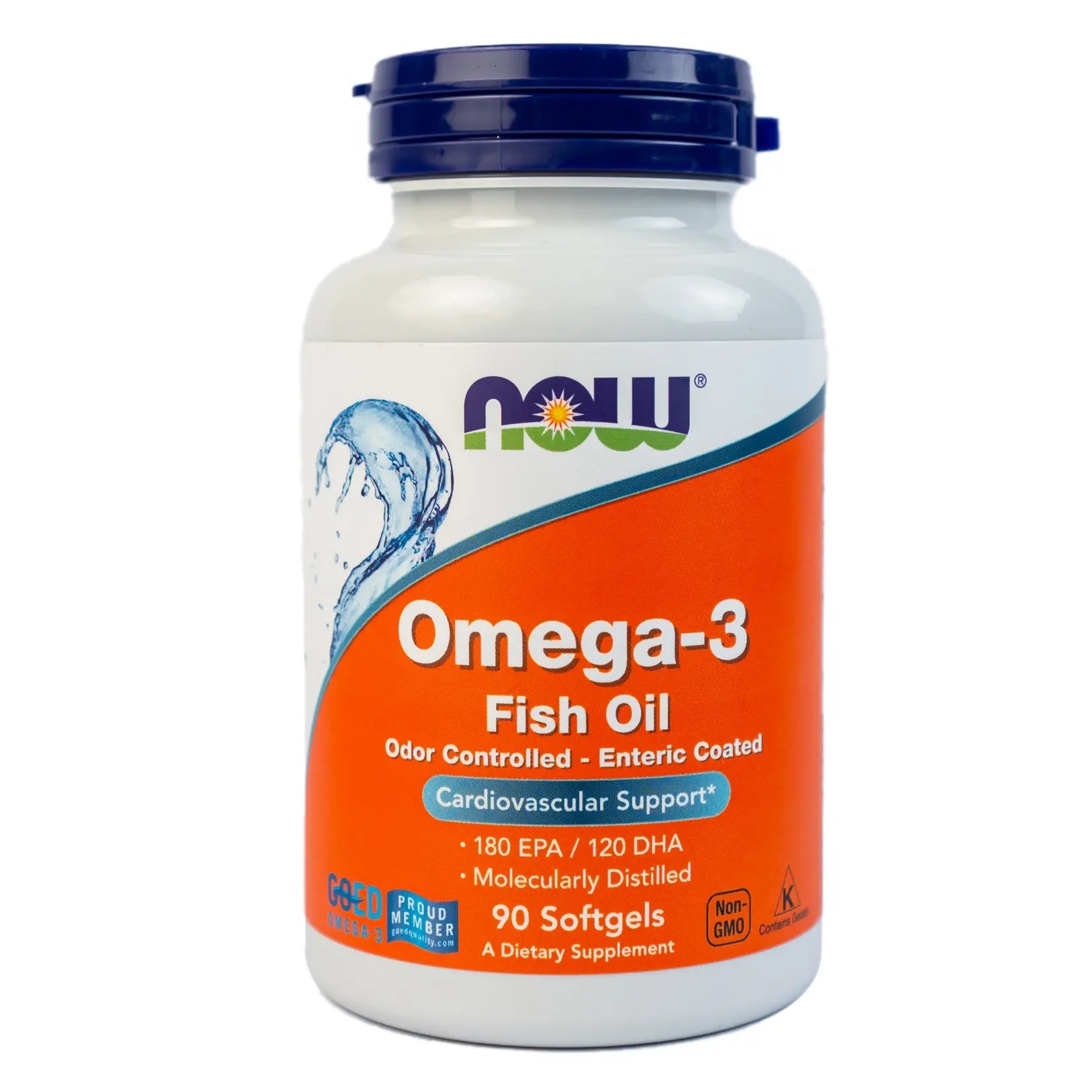 NOW Foods, Omega - 3 Fish Oil 1000 mg (90 Softgels) - KeenCares
