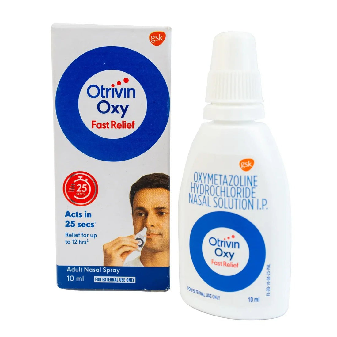 Otrivin Oxy Fast Relief Adult Nasal Spray 10ml - KeenCares