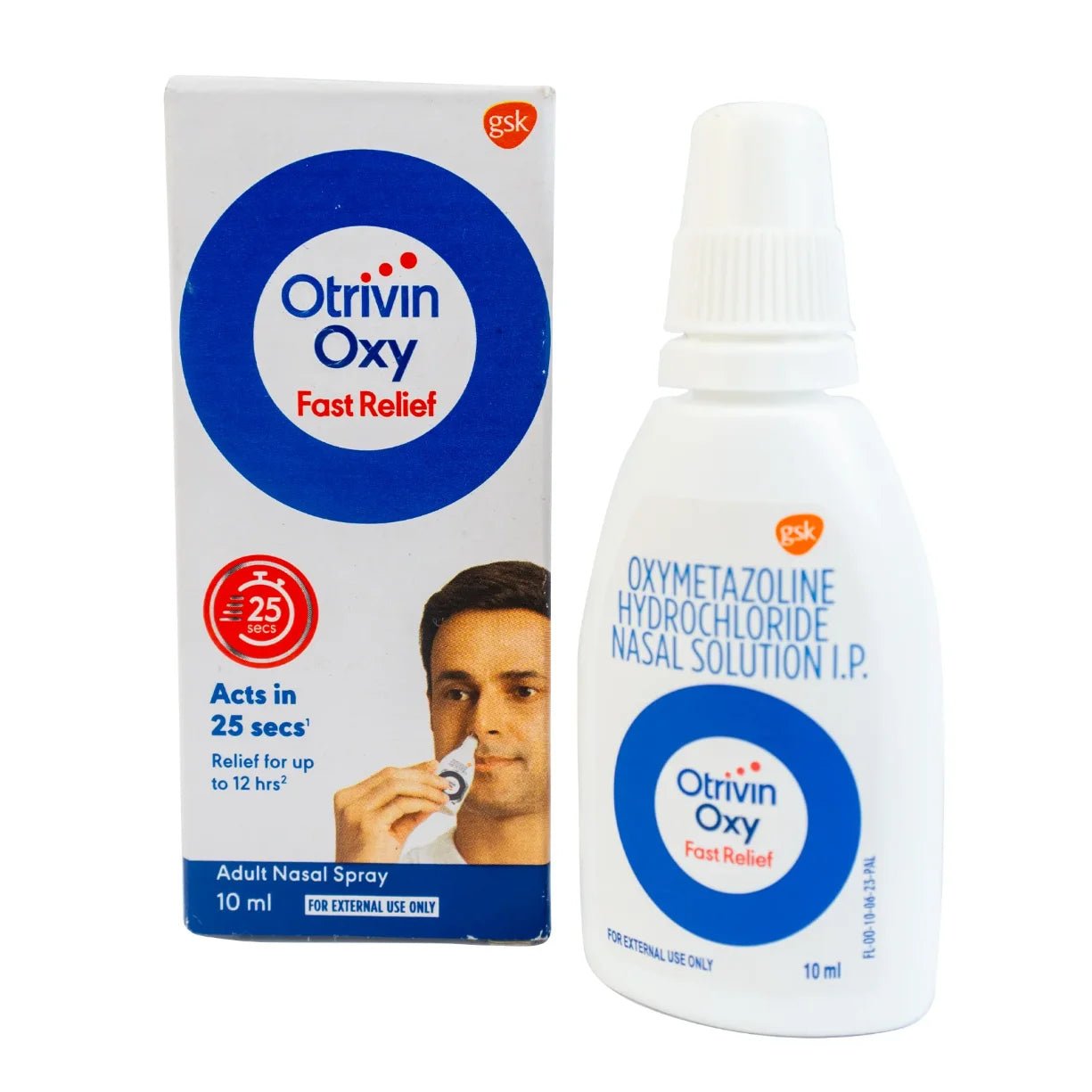 Otrivin Oxy Fast Relief Adult Nasal Spray 10ml - KeenCares