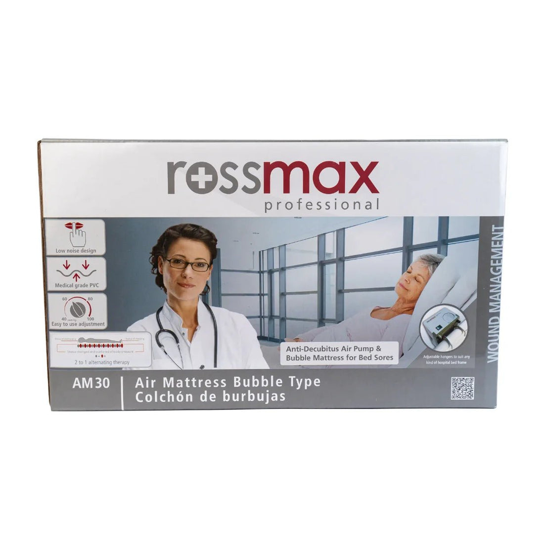 Rossmax AM30, Anti - Decubitus Air Pump & Mattress - KeenCares