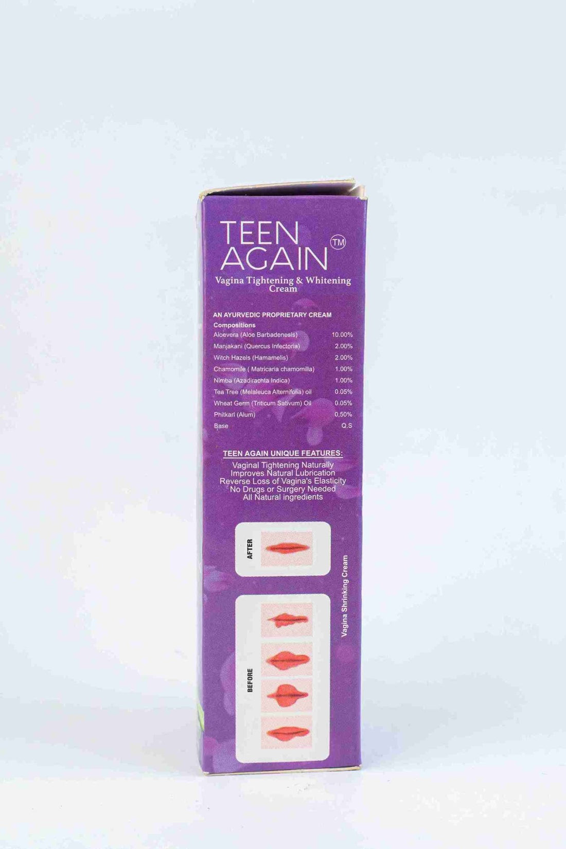 Teen Again 60gm vagina tightening and whitening cream for women