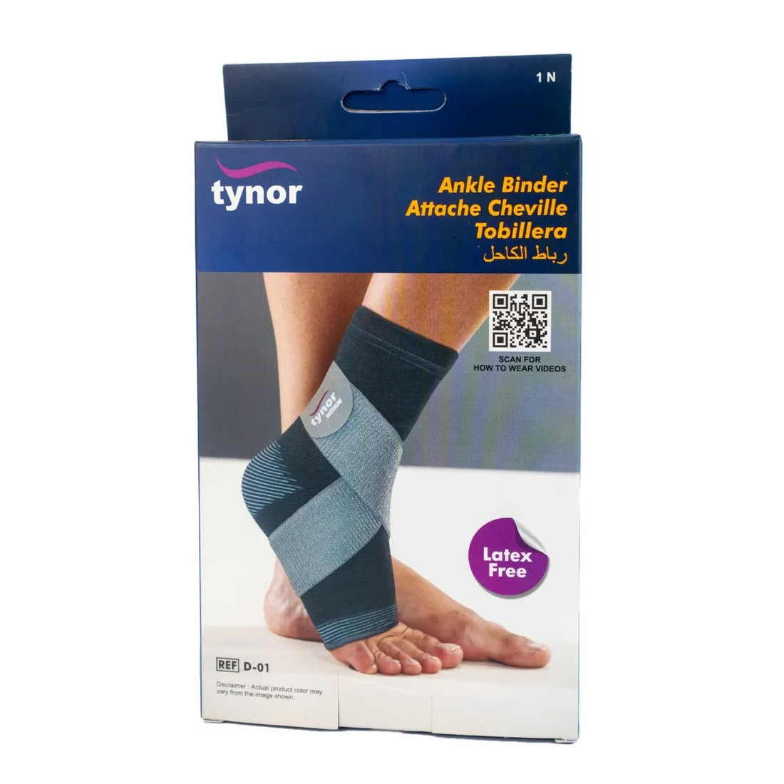 Tynor Ankle Binder Attache Cheville D - 01 - KeenCares