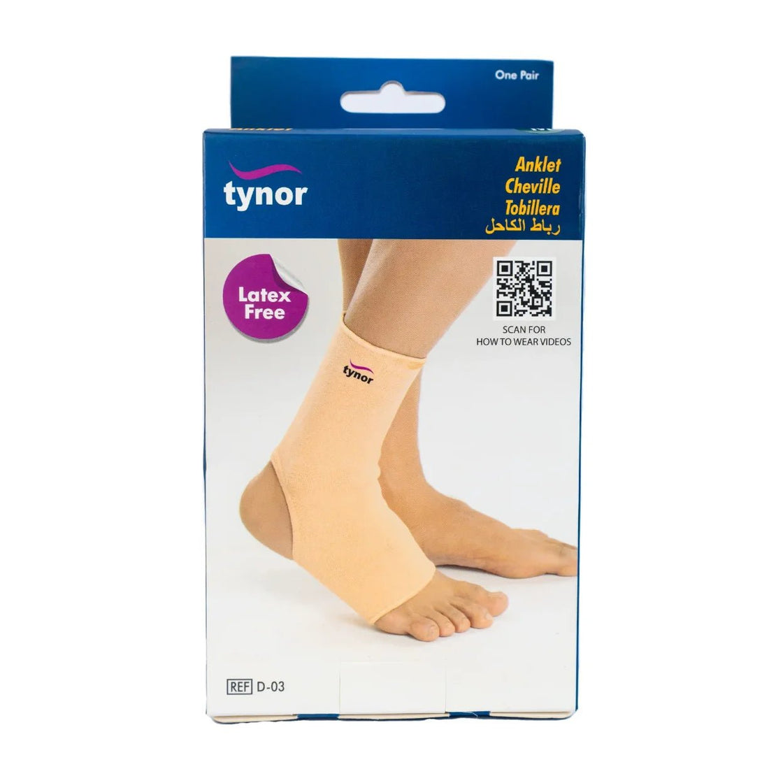 Tynor Anklet (One Pair) D - 03 - KeenCares